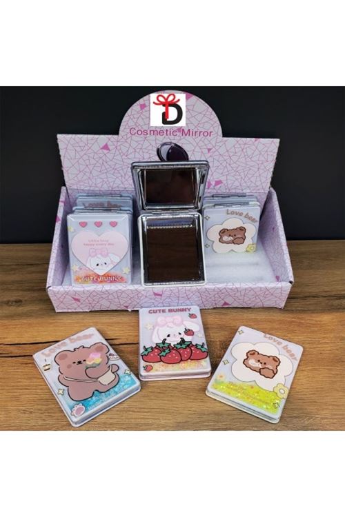 Sevimli Ayıcık Tasarımlı Ayna