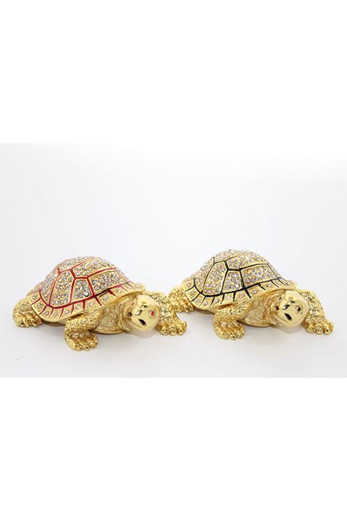  Taşlı Kaplumbağa Figürü Model 1