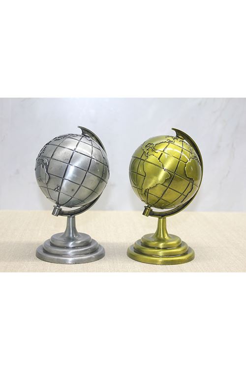 Metal Dünya Küre Model 1