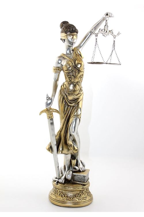 Polyester Adalet Figürü  Model 2