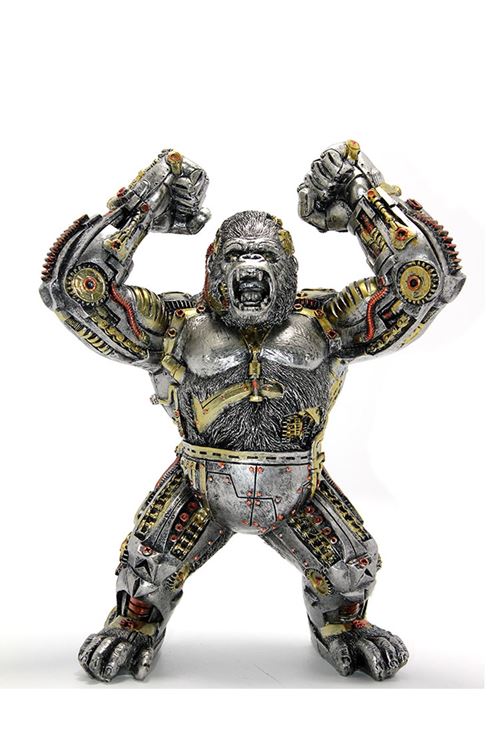 Steampunk Polyester Orangutan Figürü