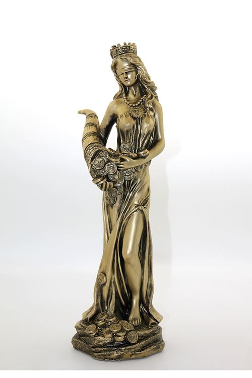 Polyester Bereket Tanrıçası Fortuna Figürü Model 1