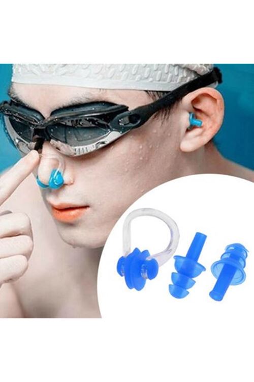 Silikon Su Geçirmez Kulak &amp; Burun Tıkacı