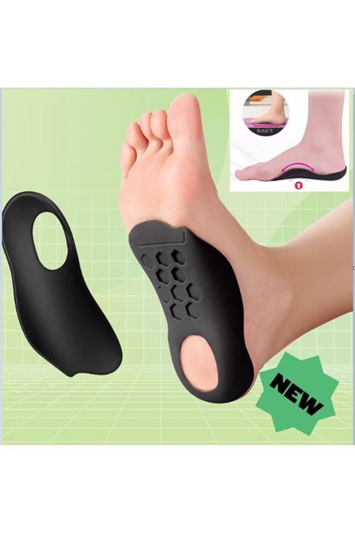 Esnek Düz Taban Düzeltici Topuk Yastığı