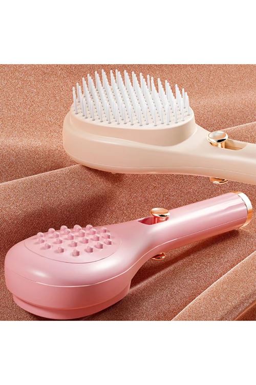 Otomatik Tuşlu Saç Masaj Tarağı