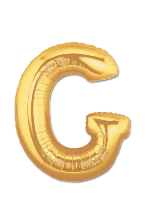 G Harf Folyo Balon Altın Renk  40 inç
