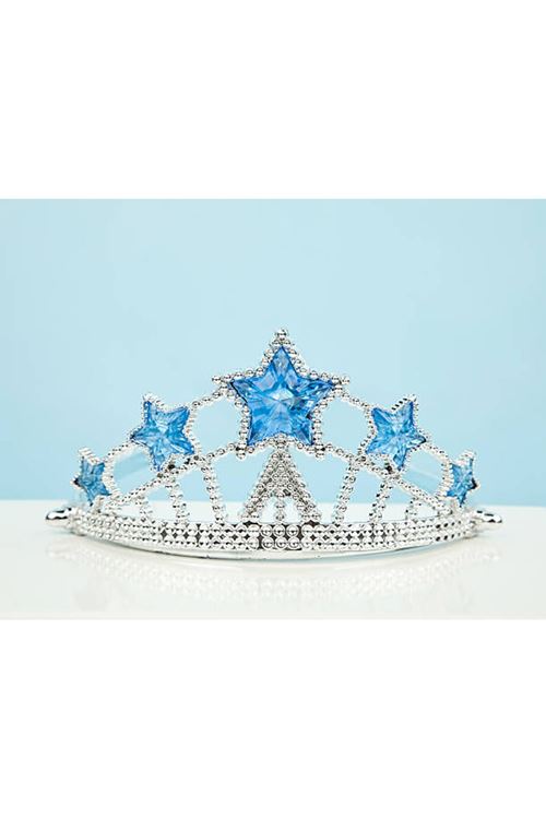 Plastik Kraliçe Prenses Tacı Çocuk Boy