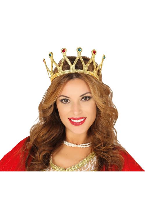 Rönesans Kraliçe Tacı Altın Renk