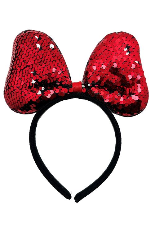 Renk Değiştiren Pullu Payetli Fiyonk Parti Tacı