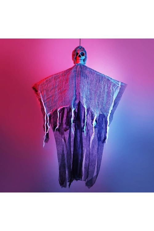 Ürpertici Kuru Kafa Hayalet Saçaklı Dekor