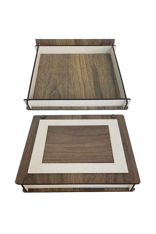 Ahşap Derili Hediye Kutusu