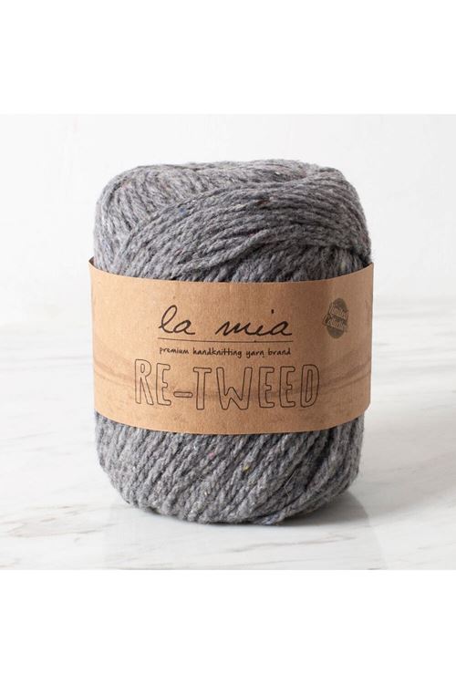 La Mia Re-Tweed Gri Melanj El Örgü İpi - L149 - 34404