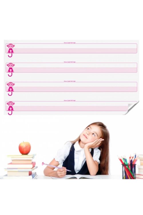 BUFFER® Kılavuz Çizgili Akıllı Kağıt Yazı Tahtası Duvarda İz Bırakmaz Statik Yeni Müfredata Uygun 100x56cm