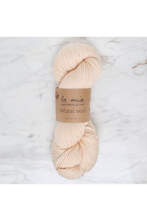 La Mia Natural Wool Krem El Örgü İpi - L289 - 34394