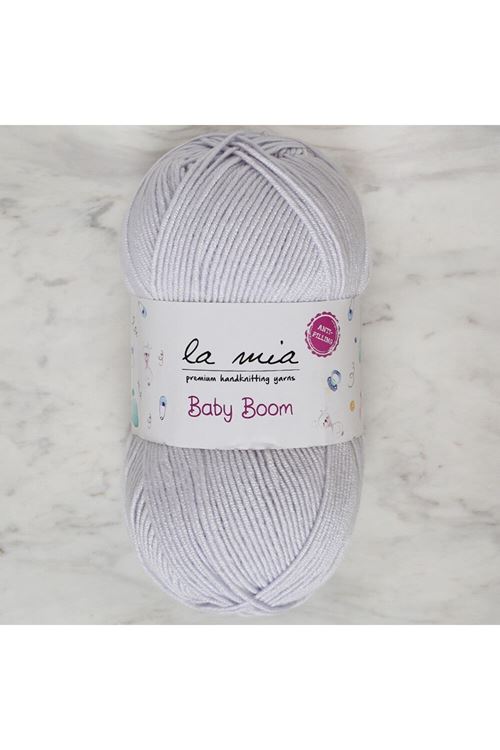 La Mia Baby Boom Gri El Örgü İpi - 920 - 34455