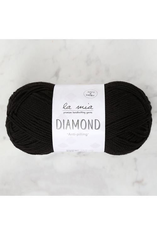 La Mia Diamond Siyah El Örgü İpi - L006 - 33724