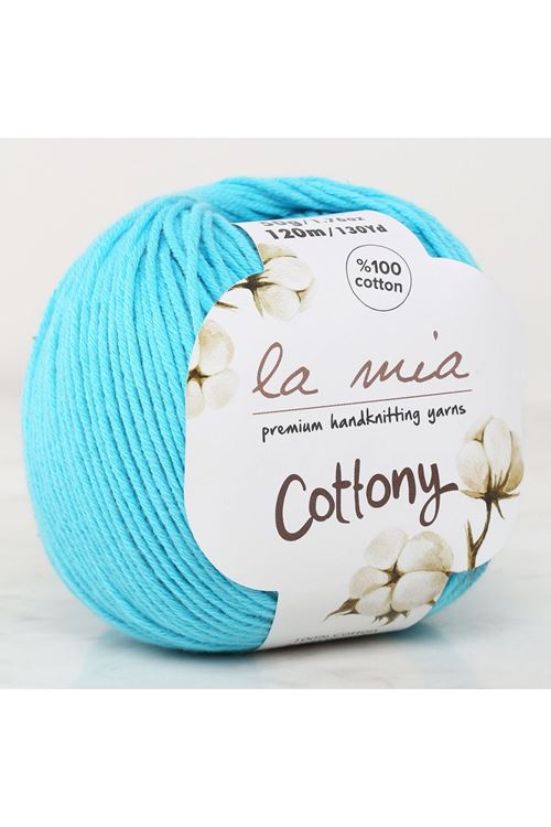 La Mia Cottony Turkuaz Bebek El Örgü İpi - P29 - 33661