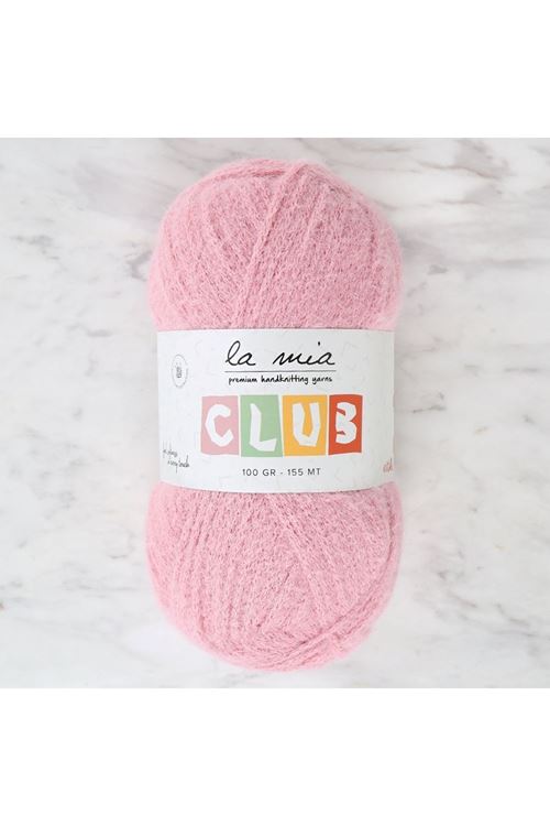 La Mia Club Pembe El Örgü İpi - 608