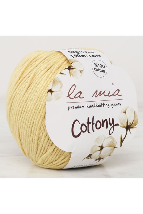 La Mia Cottony Sarı Bebek El Örgü İpi - P15-L015 - 33562