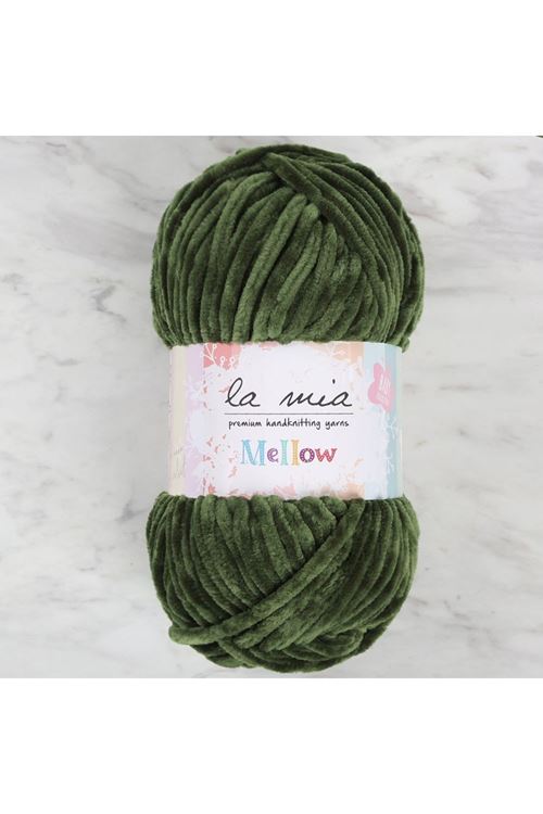 La Mia Mellow Yeşil El Örgü İpi - 955