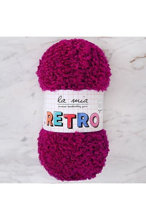 La Mia RETRO Fuşya El Örgü İpi - LM4153