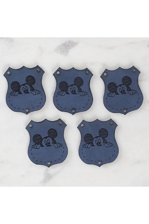 Loren Crafts Figürlü Deri Arma 5 Adet - 1577