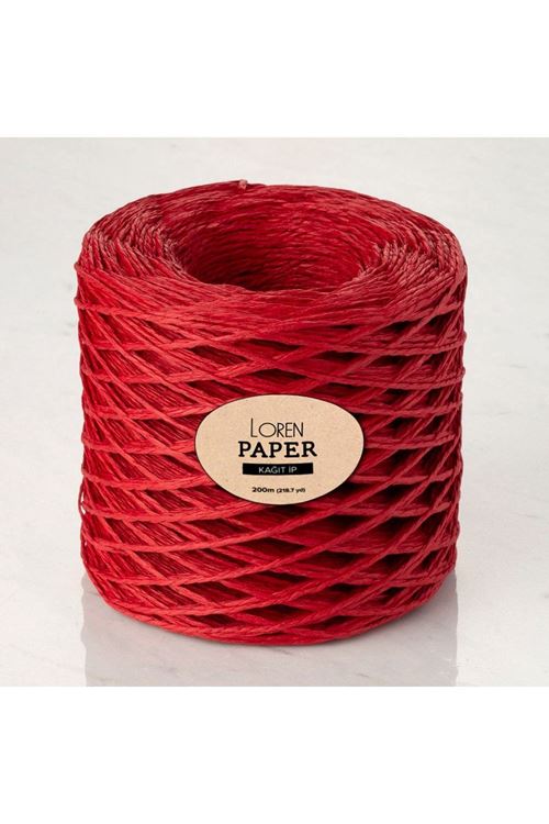 Loren Paper Bordo Kağıt İpi - RH06