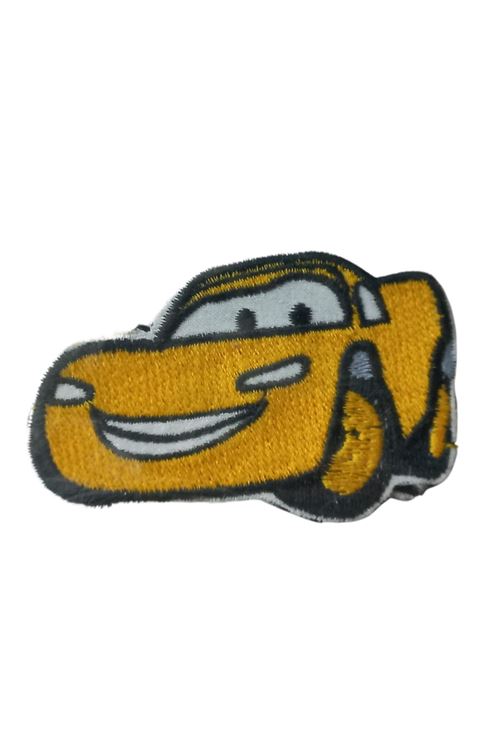 Aplike Ütü İle Yapışan Araba Hardal Arma 3x4 cm