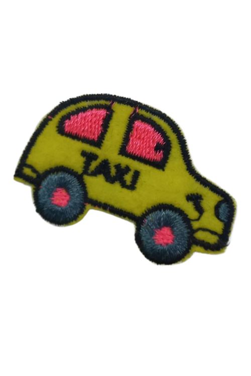 Aplike Ütü İle Yapışan Taxi Arma 3x2,5 cm