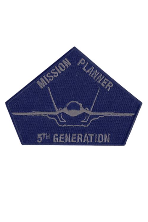 Aplike Ütü İle Yapışan Mission Planner Lacivert Arma 6 cm