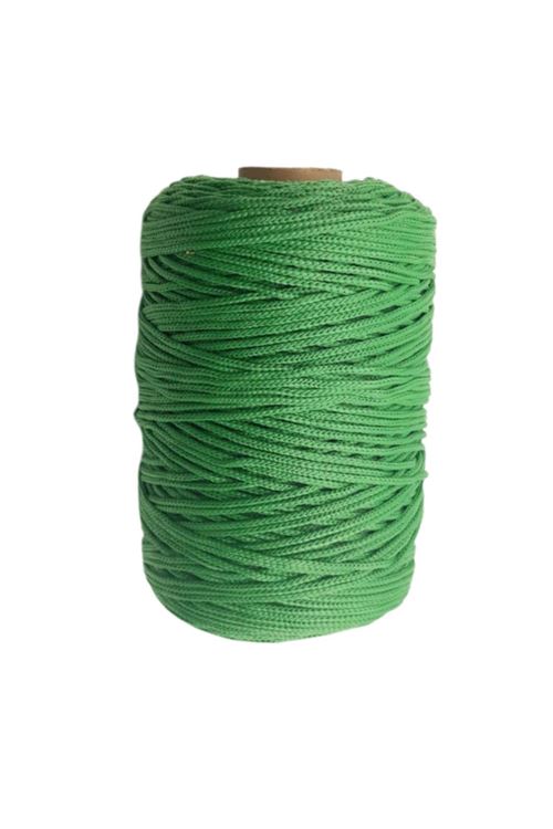 Makrome İpi 3mm Polyester Yeşil