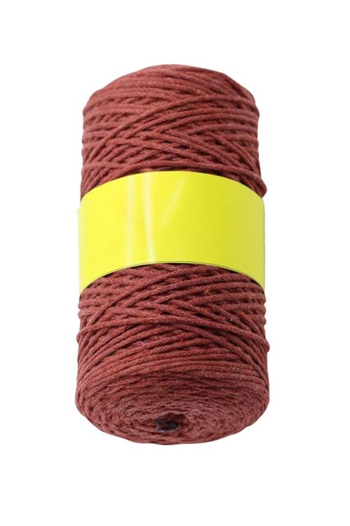 Pamuk Makrome 2 mm Kiremit