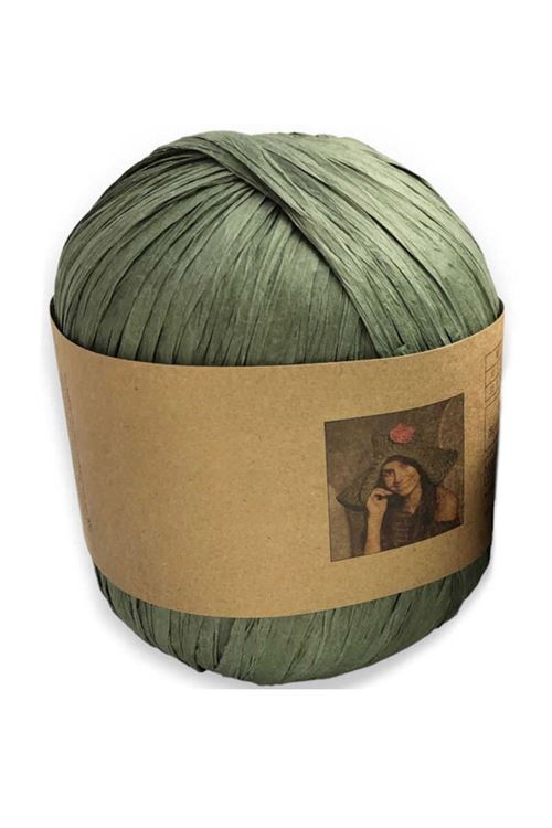 Rafya İp 50 gr Haki