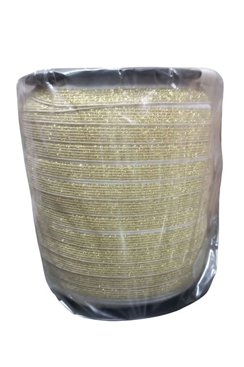 Çamaşır Lastiği Düz 1 cm  75 Metre 1 Top Gold
