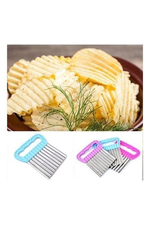 Pratik Kolay Patates Meyve Ve Sebze Dilimleyici Doğrama Bıçağı