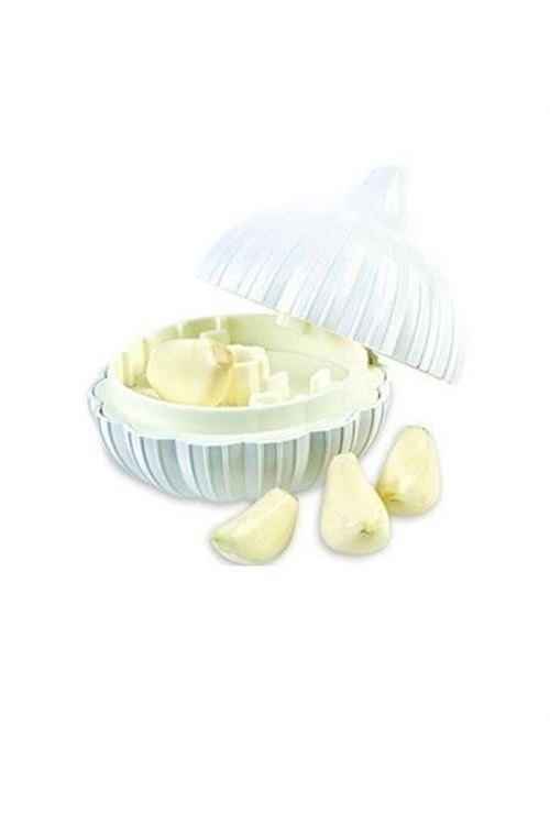 BUFFER® Sarımsak Şeklinde Pratik Sarımsak Ezici Rendeleyici El Rondosu