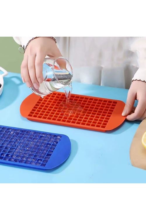 BUFFER® 160'lı Mini Küp Şekilli Silikon Buzluk, Sunum Buzluk