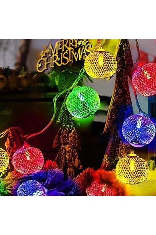 BUFFER® Parti ve Özel Gün Dekorasyonu Top Led Kandil Şeklinde Aydınlatma