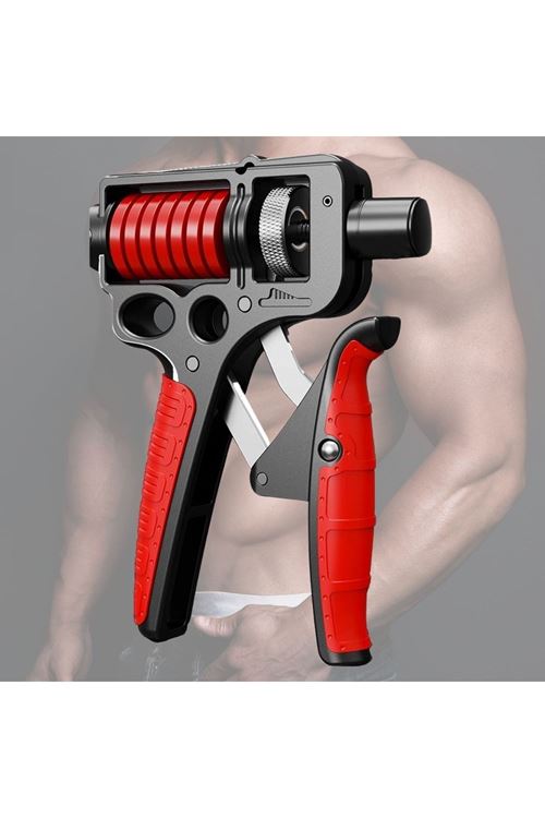 BUFFER® Profesyonel El Bilek ve Kol Güçlendirici Kavrama Egzersiz Aleti Ayarlanabilir El Yayı