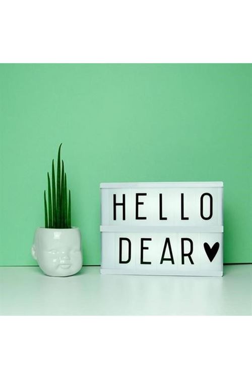 BUFFER® Sinematik Lightbox Dekorasyon Aydınlatma Aksesuarları (A5 Boyut)