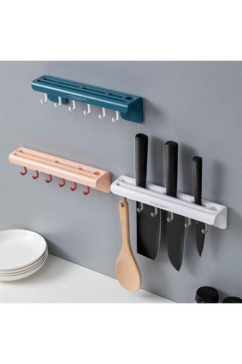 BUFFER® Pratik Çoklu Bıçak Askısı Mutfak Bıçak Düzenleyici Organizer Dayanıklı Bıçaklık