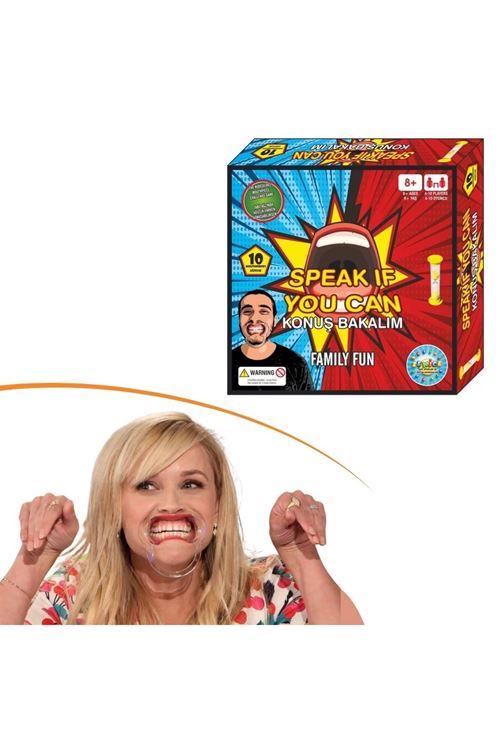 BUFFER® Konuş Bakalım Oyunu Söyle Bakalım Oyunu Bol Kahkahalı Aile Kutu Oyunu Kum Saatli