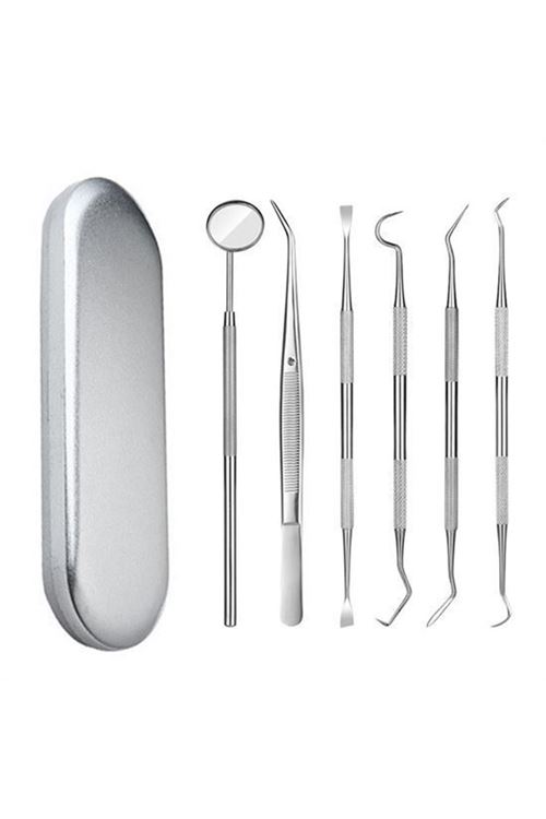 BUFFER® 6 Parça Kutulu Ağız Bakımı Diş Bakım Seti Ağız Hijyen Takımı