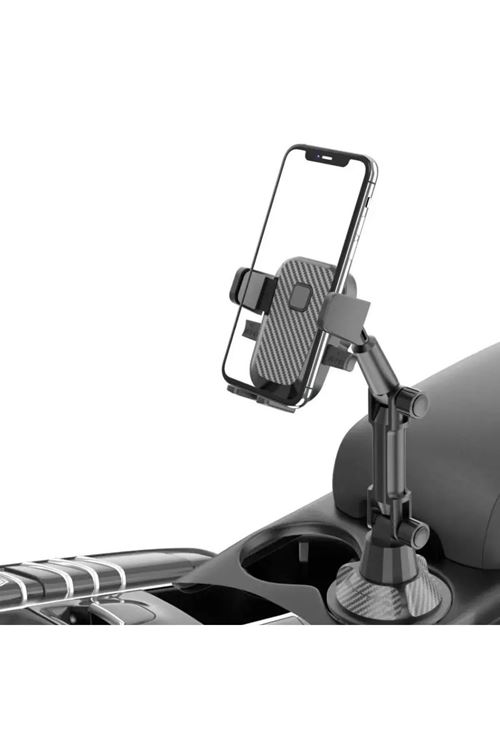BUFFER® Teleskopik Araç Bardak Yerine Giren Telefon Tutucu