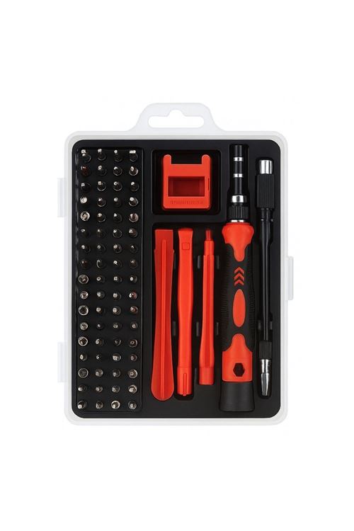 BUFFER® Çok Fonksiyonlu Manyetik Uçlu 52'si 1 Arada 42 Uçlu Saatçi Tornavida Seti