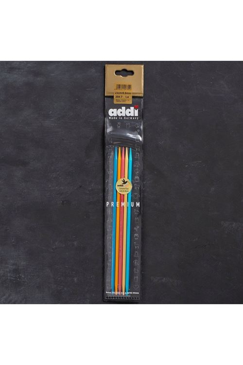 Addi Colibri 5,5mm 23cm Renkli Çorap Şişi - 204-7