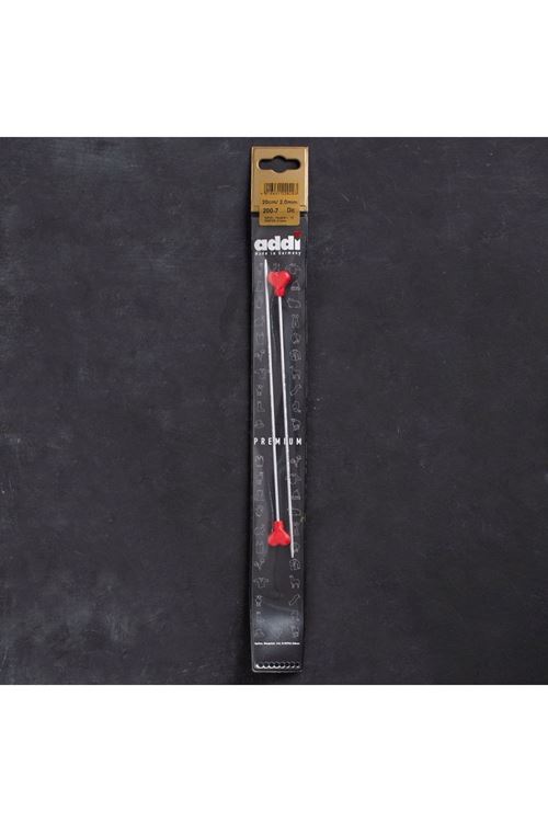 Addi Kalpli 2mm 20cm Klasik Alüminyum Örgü Şişi -