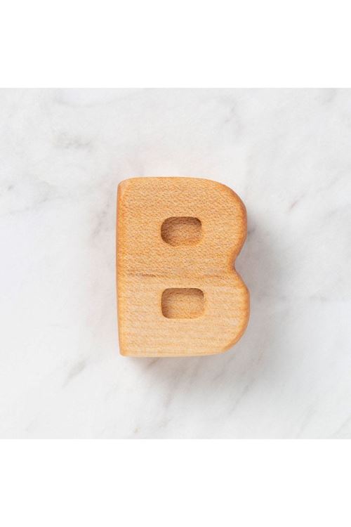 Hobi Baby Organik Ahşap Harf - B