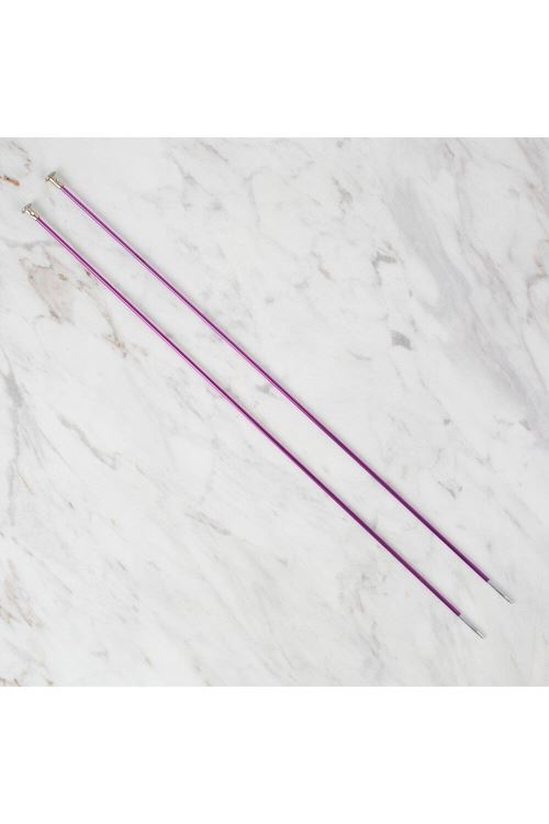 Loren Rythm 2,5mm Mor Renkli Metal Örgü Şişi