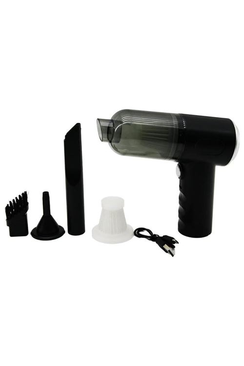 Buffer 3in1 Araç İçi Kablosuz Şarjlı Mini El Süpürgesi Vakum ve Üfleme